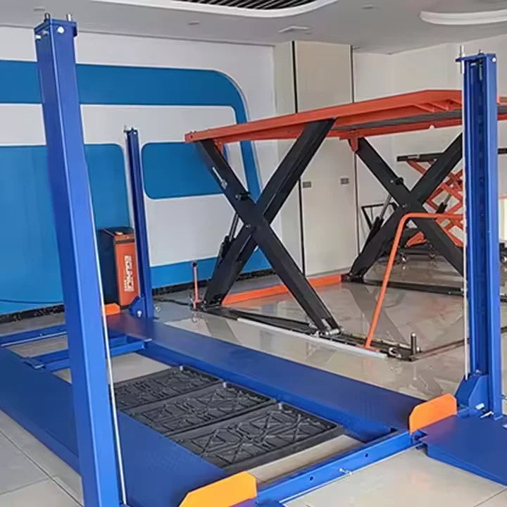Movable Hydraulic 4-Post Car Lifts